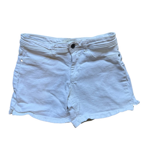 JDY Denim Women's White Jean Shorts Size S Beach Resortwear Summer
